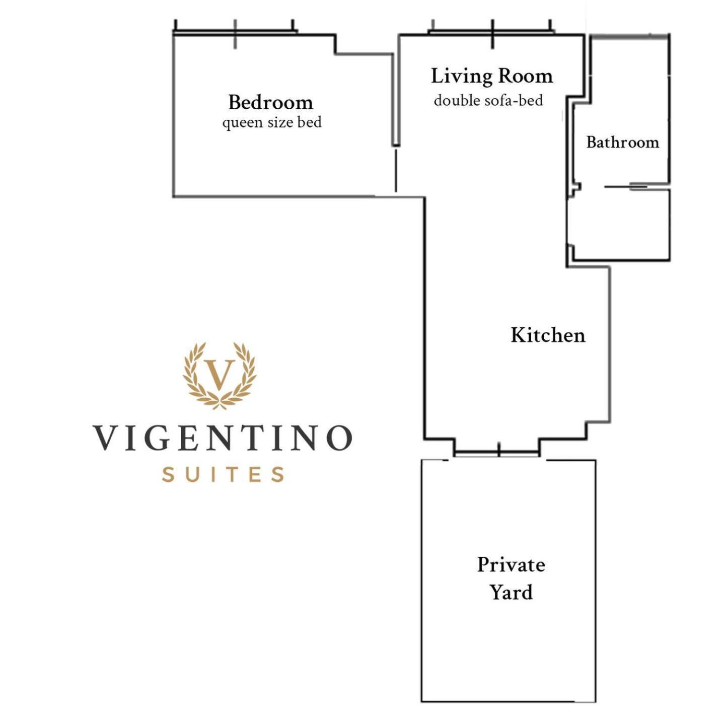 Vigentino Suites Милано Стая снимка